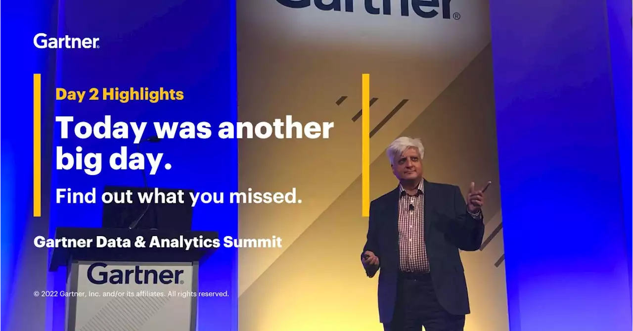 Gartner Data & Analytics Summit 2022 Orlando: Day 2 Highlights