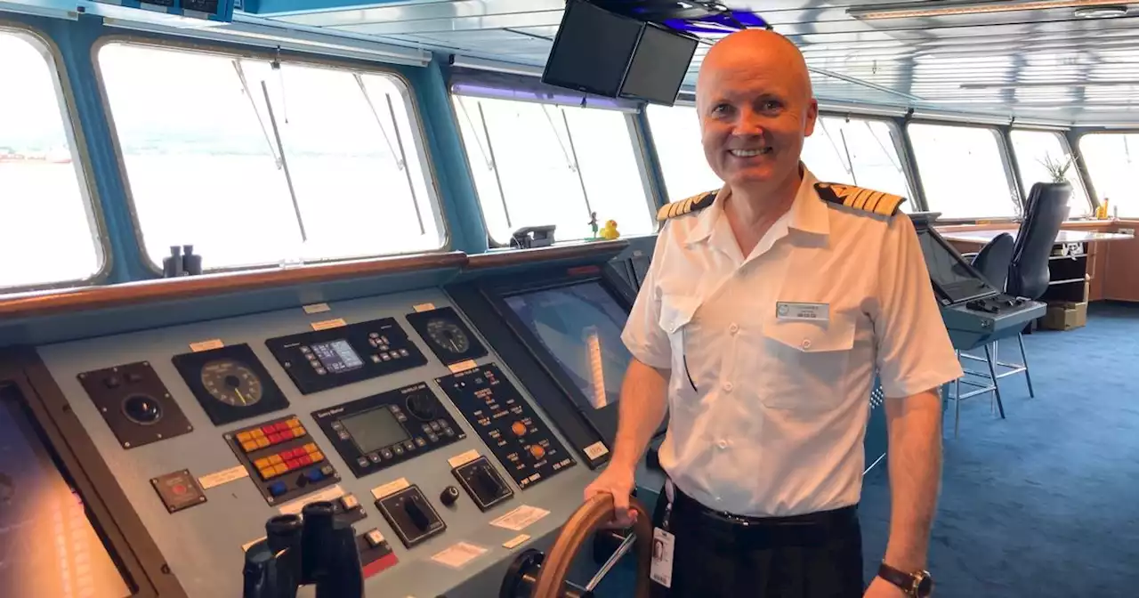 Captain of cruise ship docked in Glasgow during covid says leaving city 'pulled at heart strings'