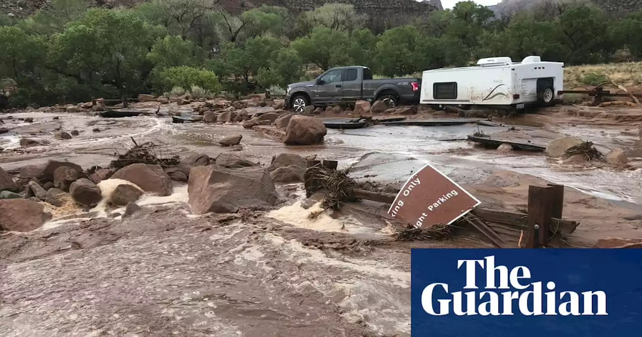 Flash floods wreak havoc in US south-west – but are no salve for drought