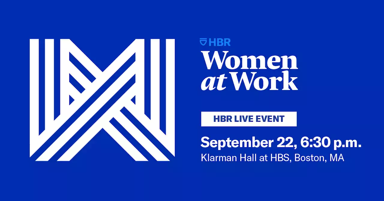 HBR Women at Work Live: Celebrating Getting Along