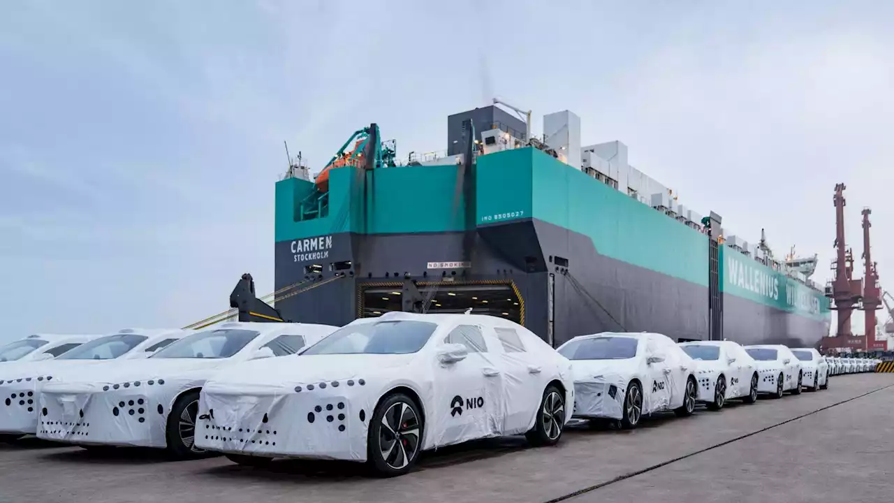 NIO Confirms First Shipment Of ET7 Sedans Has Set Sail For Europe