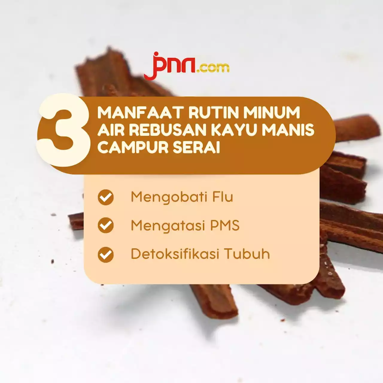 3 Manfaat Rutin Minum Air Rebusan Kayu Manis Campur Serai, Bikin Wanita Ketagihan