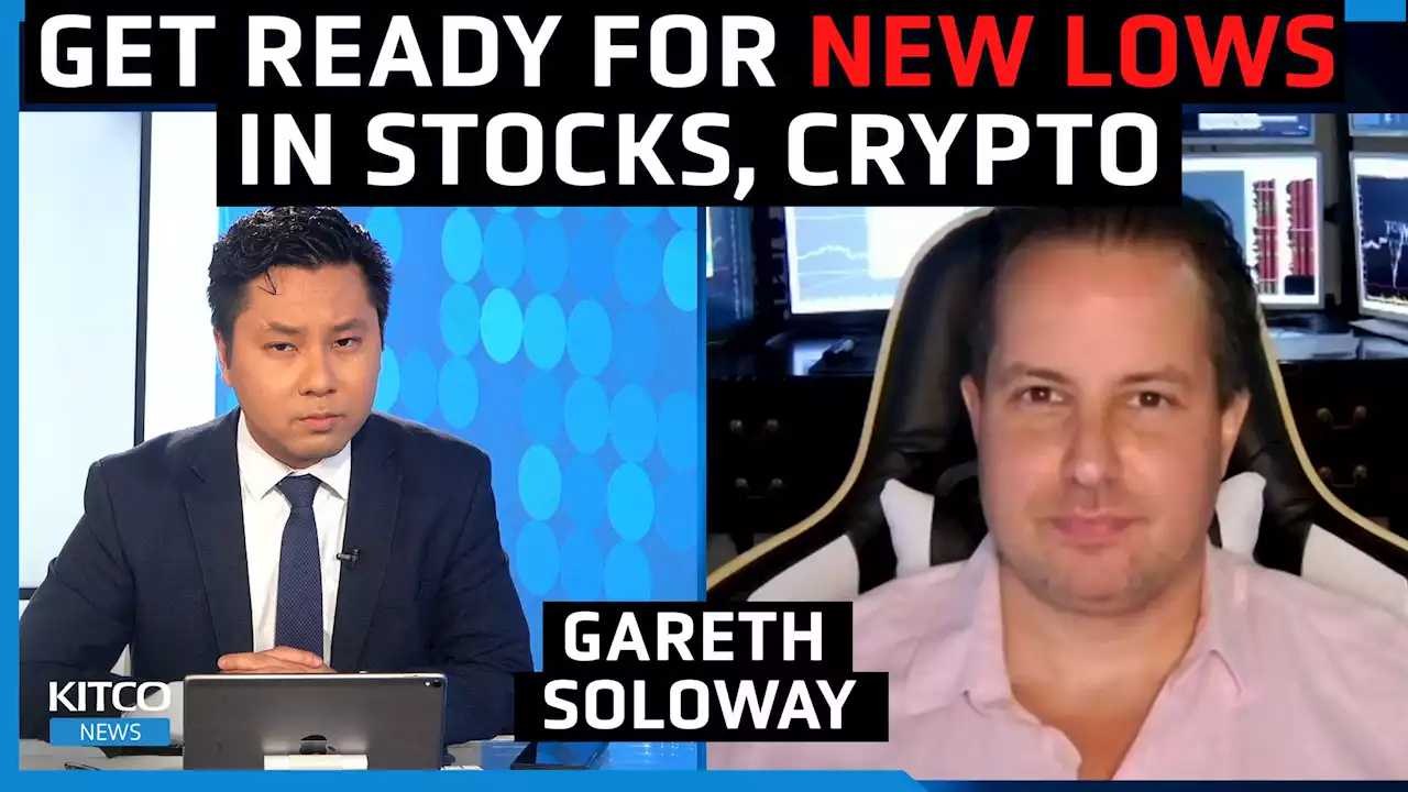 Stock market freefall will continue, won’t make new highs for 10 years – Gareth Soloway on Bitcoin, AMC, gold