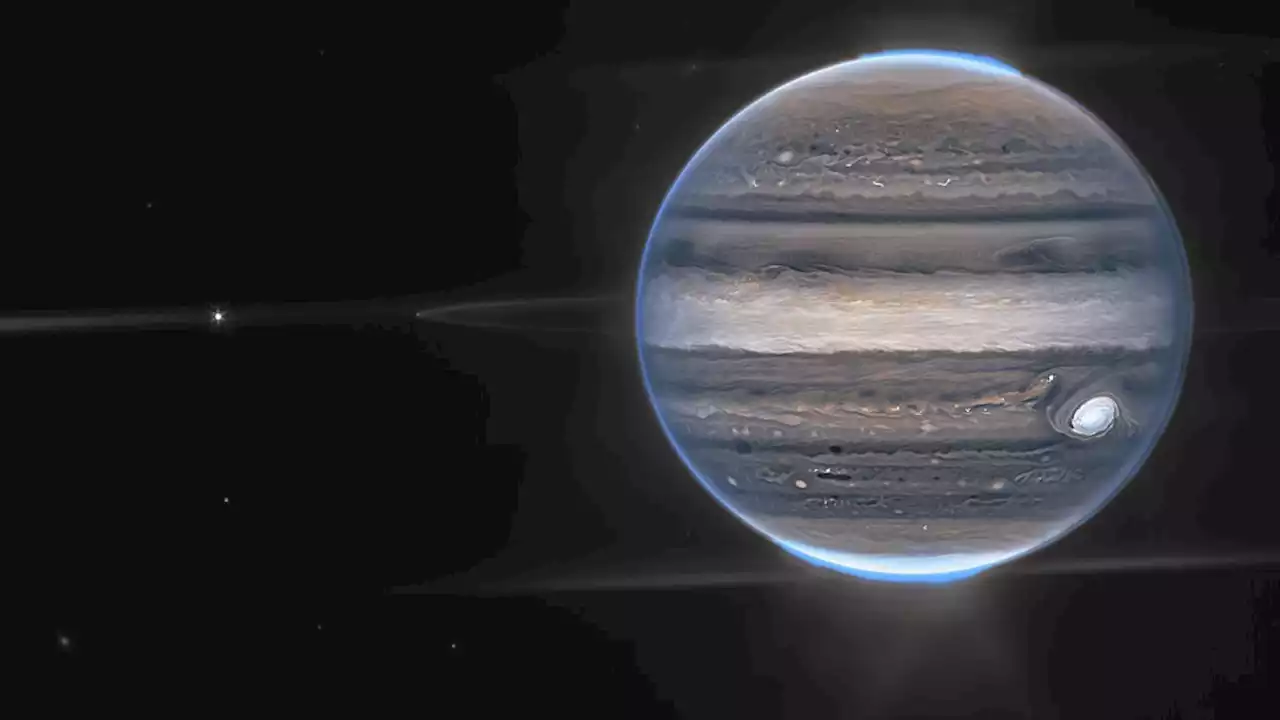 Jupiter glows in pictures from NASA's new telescope