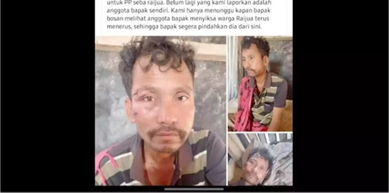 Viral Warga Sabu Raijua Dianiaya Polisi, Ini Kata Polda NTT | merdeka.com