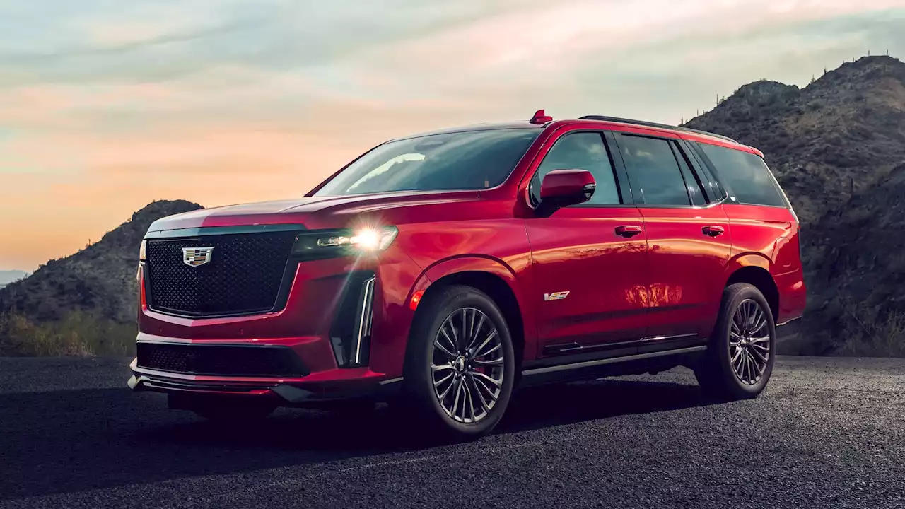 2023 Cadillac SUVs: The All-Electric Lyriq Contrasts Savage Escalade V