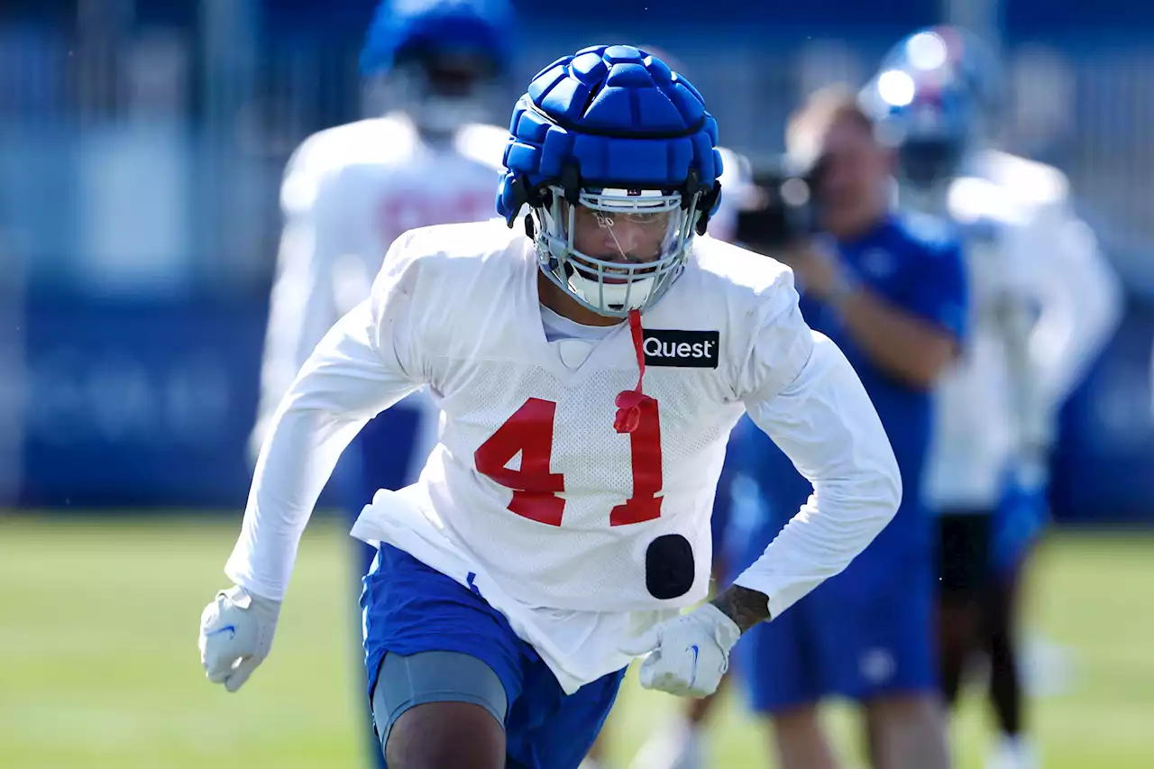 Giants’ training camp surprise Darrian Beavers out for season with torn ACL