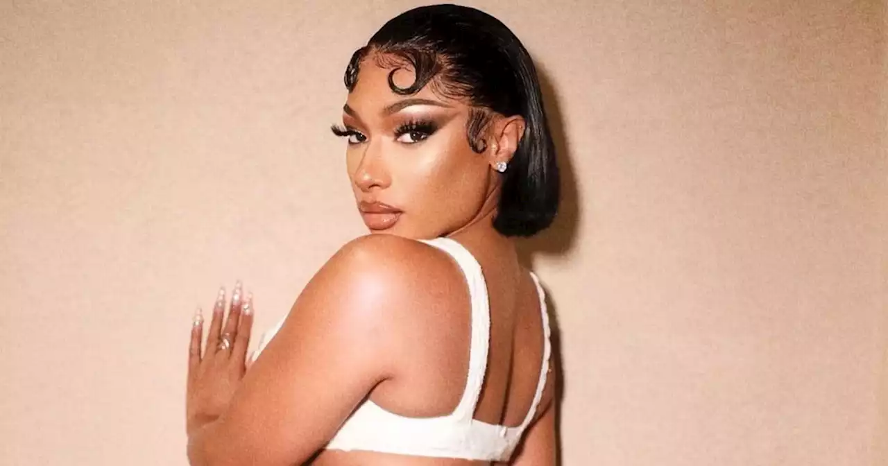 Megan Thee Stallion’s Low-Rise Skirt Has 2 Cutouts That Expertly Frame Her Hips