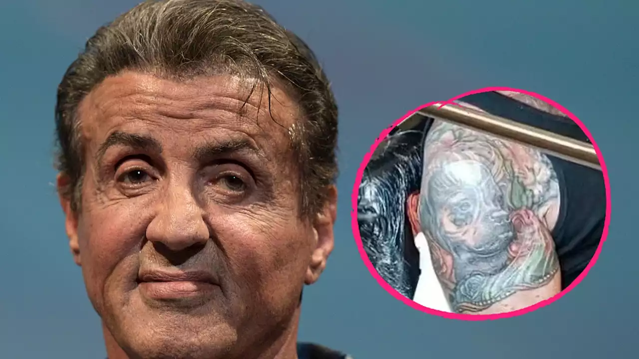 Ehekrise? Sylvester Stallone lässt Liebestattoo überstechen!