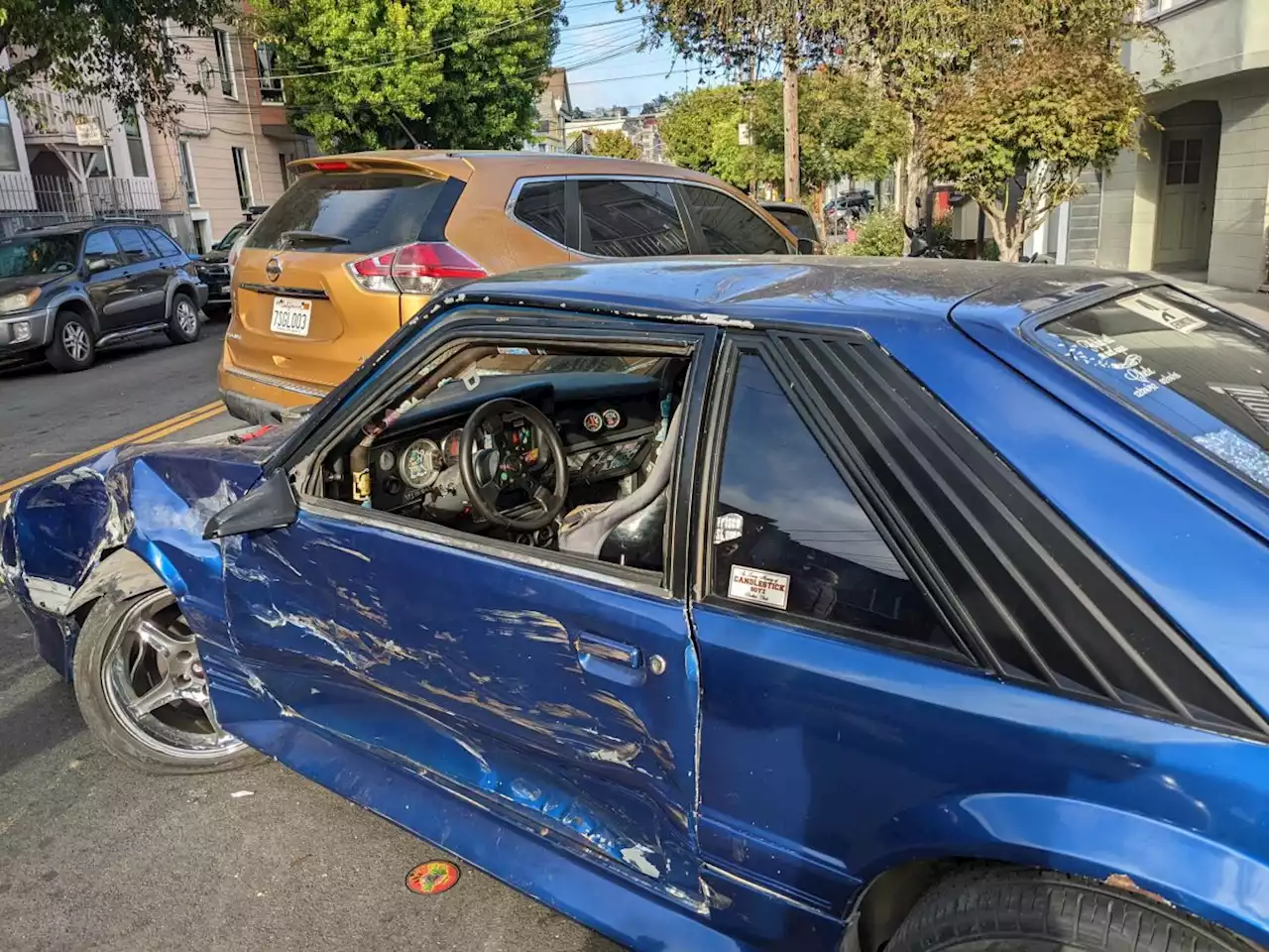 Smashed cars, terrified pedestrians, physical threats: Reckless driver jolts 22nd St. (VIDEO)