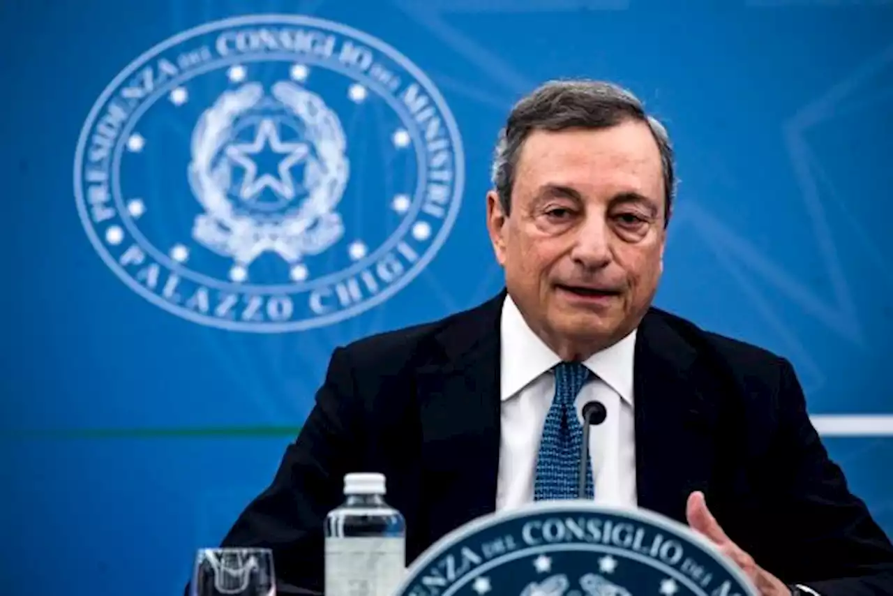 Draghi: 'L'Italia continuerà a sostenere l'Ucraina'