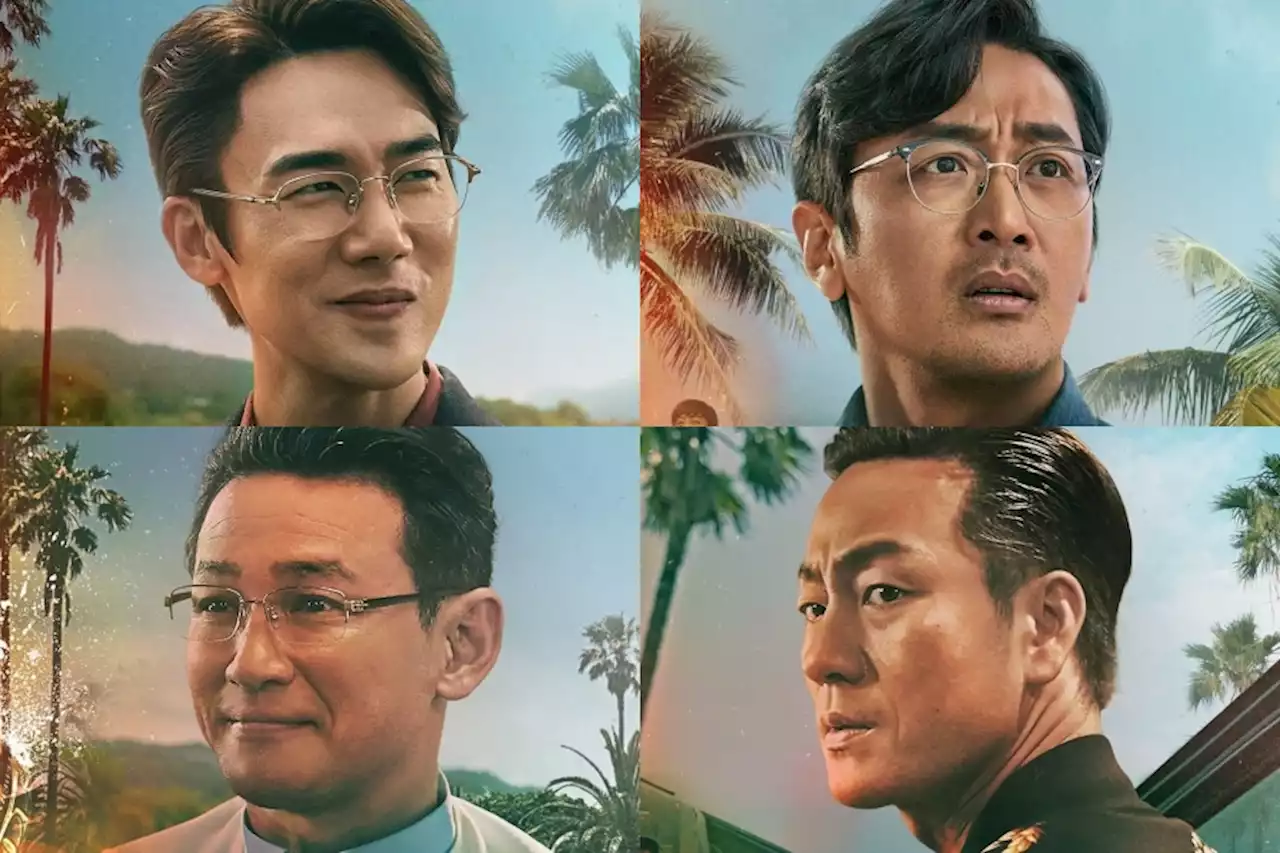 Yoo Yeon Seok, Ha Jung Woo, Hwang Jung Min, Park Hae Soo, And More Begin A Fierce Fight In “Narco-Saints” Posters And Teaser