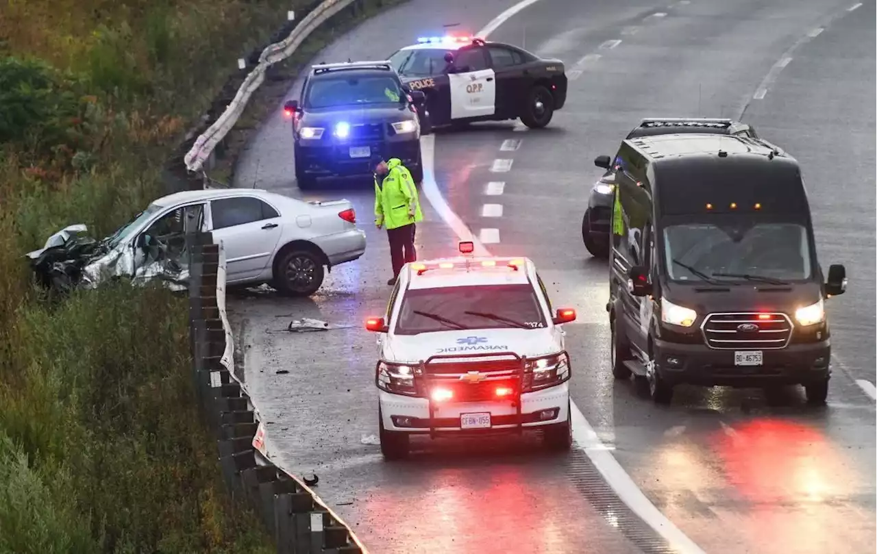 Highway 403 reopened following fatal crash