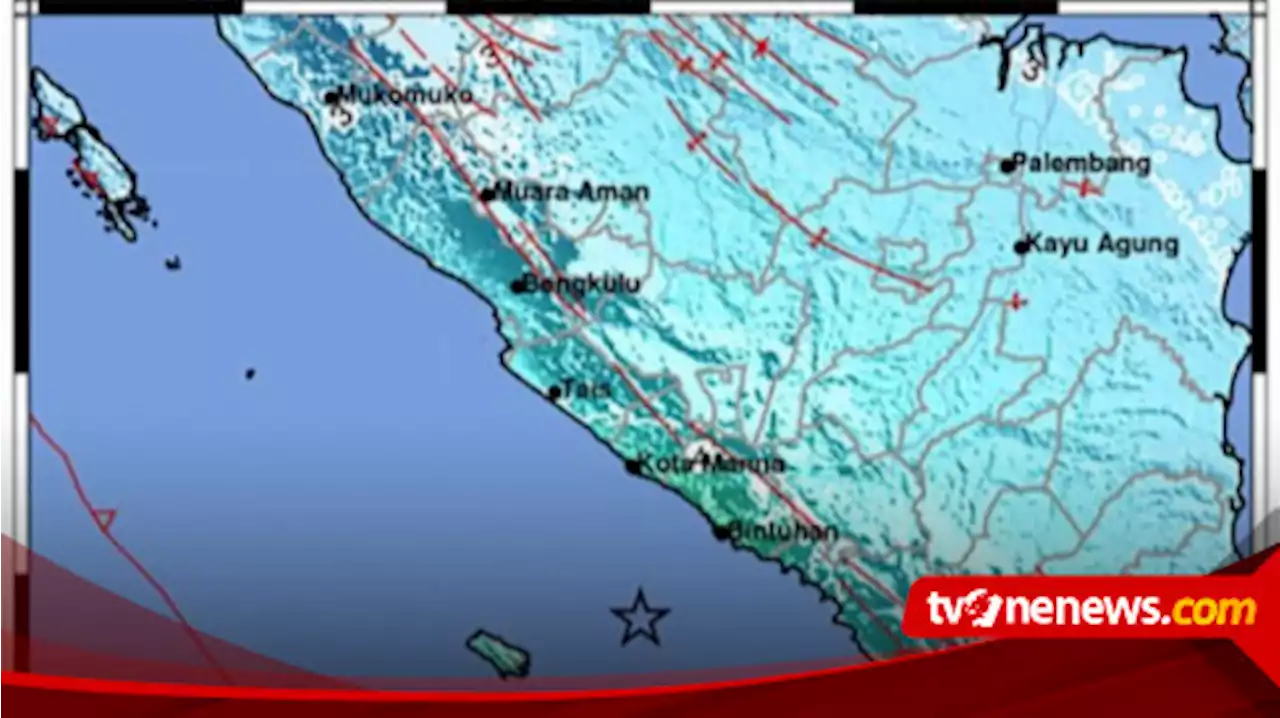 Gempa 6,5 Magnitudo Guncang Bengkulu, Terasa hingga Banten