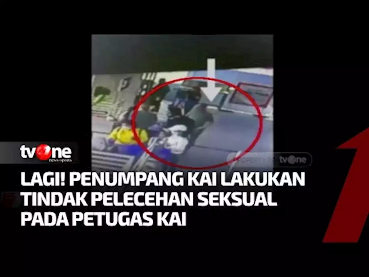 Penumpang KA Diduga Lakukan Tindak Pelecehan, Aksinya Terekam CCTV - tvOne