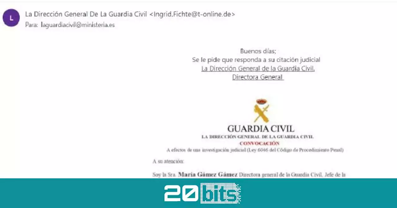 La Guardia Civil Alerta De Una Campaña De Correos Fraudulentos Que