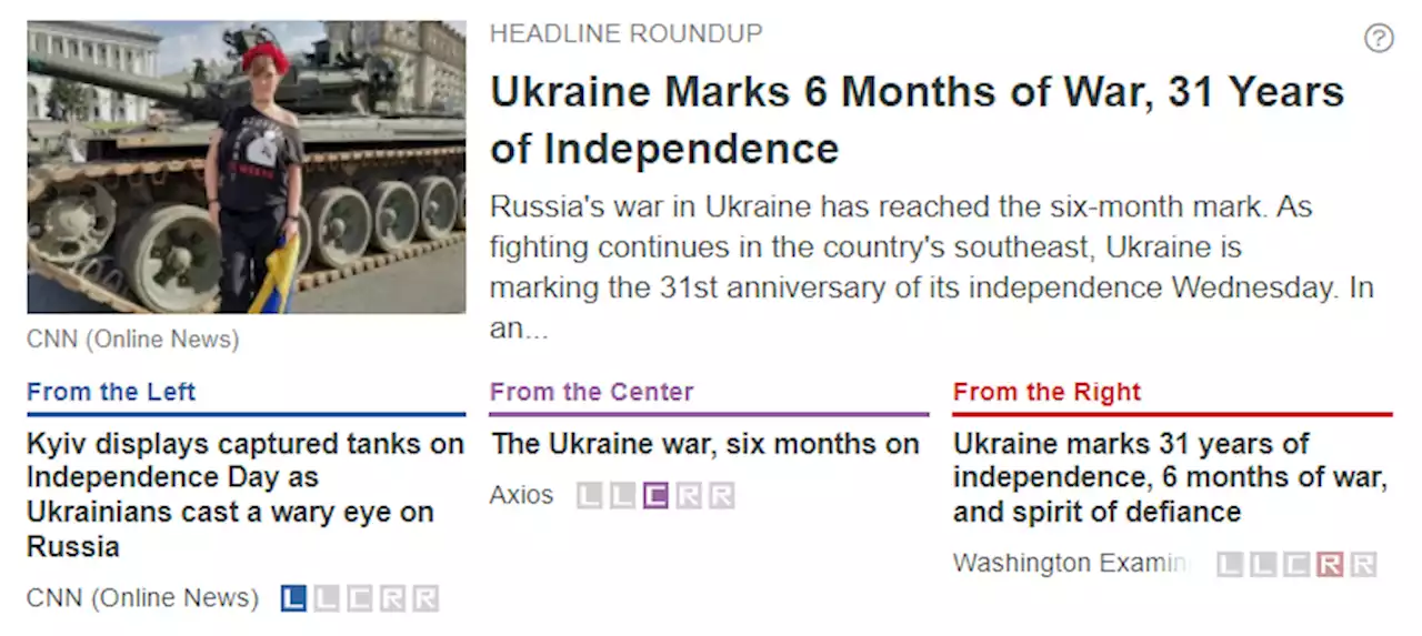 Ukraine Marks 6 Months of War, 31 Years of Independence