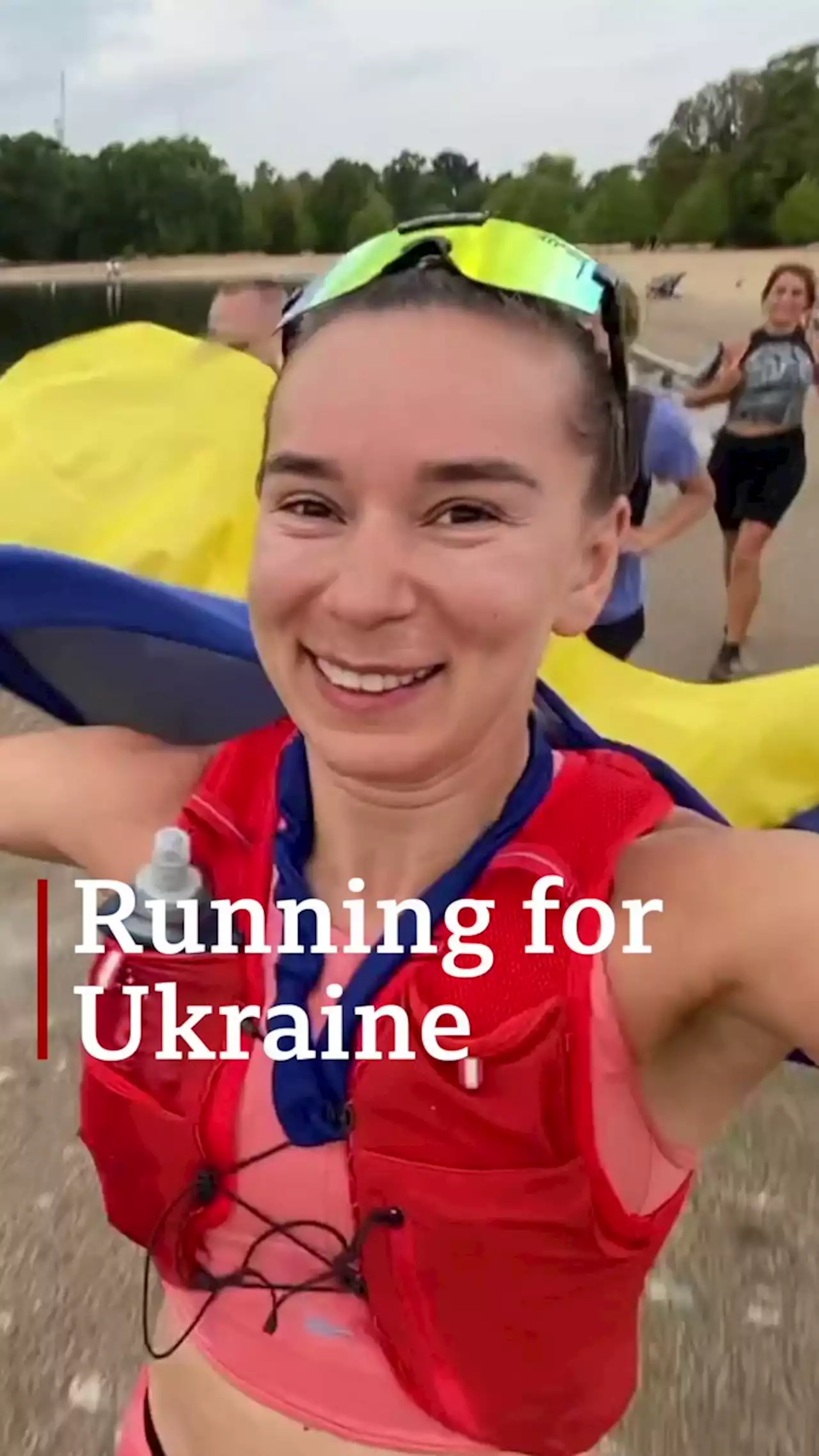 'Running 31km a day for 31 days for Ukraine'