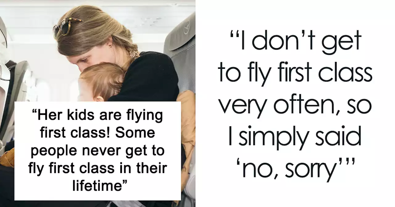 Passenger Refuses To Trade Seats With A Kid And Their Mom Is Furious, Wonders If They Were Really A Jerk