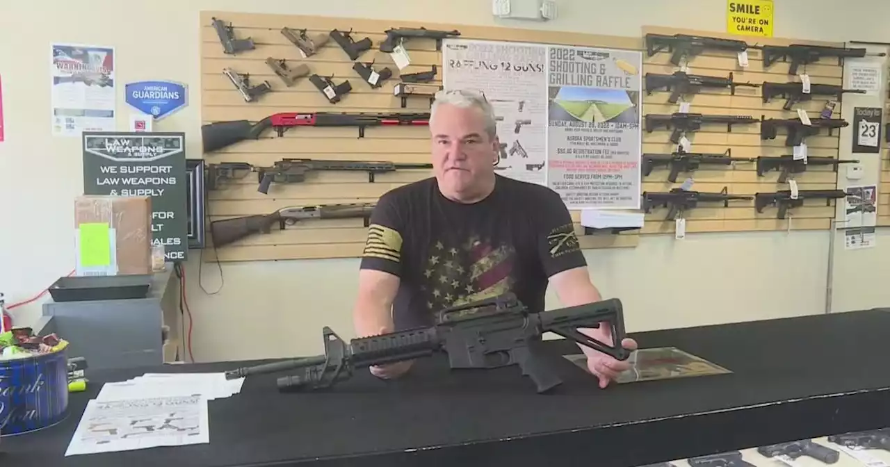 'We're gonna file a couple lawsuits': Naperville gun store owner fights city over high-powered weapons ban