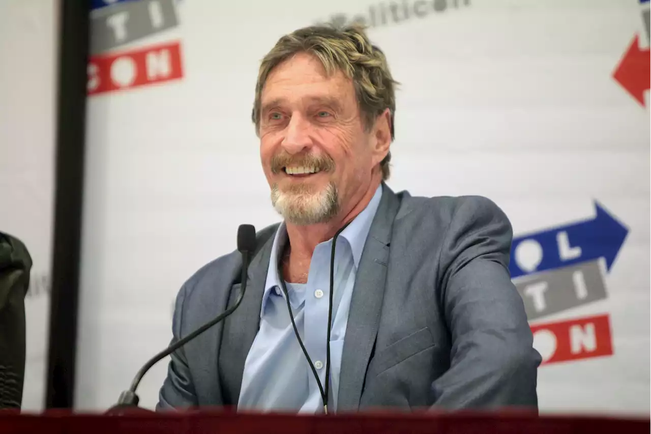 John McAfee Is Alive and Hiding in Texas, Ex-Girlfriend Claims | CoinMarketCap