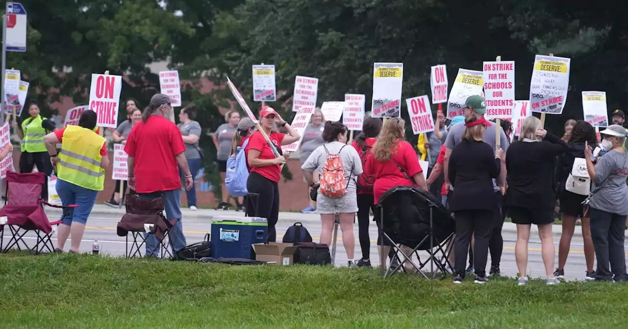 Columbus students begin school year online due to teacher strike