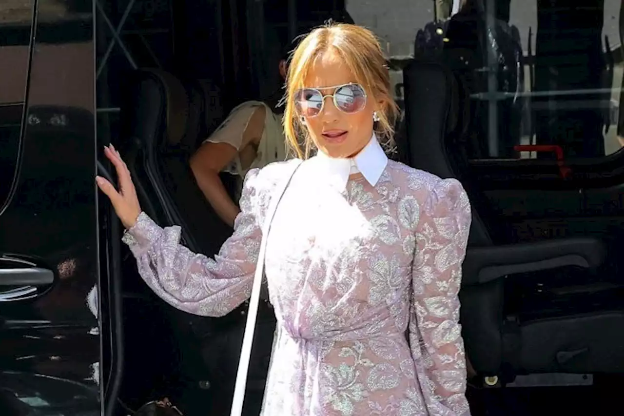 Jennifer Lopez Stuns In Wedding Gown From Big Day With Ben Affleck