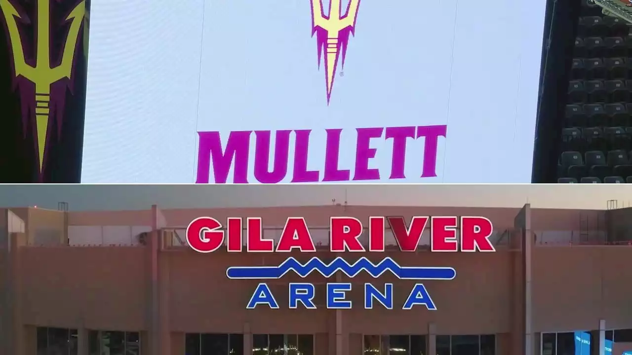 Arizona Coyotes' new temporary home to be named Mullett Arena; Gila River Arena gets new name