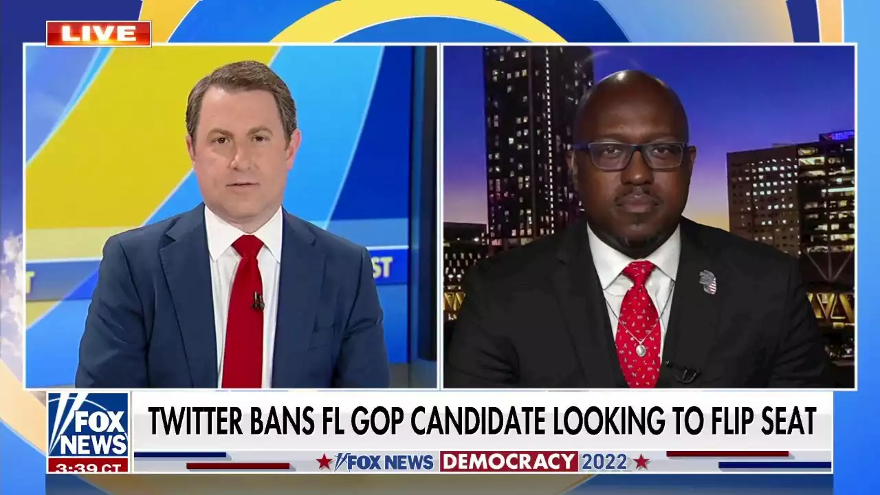 Florida GOP candidate on Twitter account suspension: You can't silence me because I'm a Black conservative