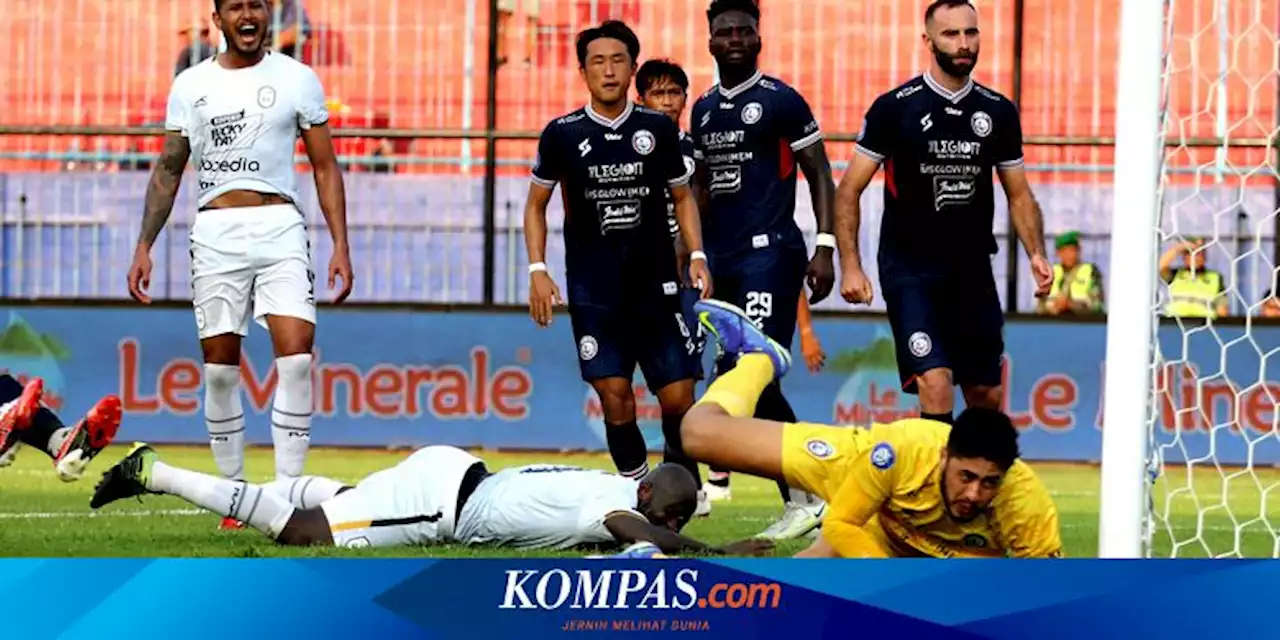 Hasil Arema FC Vs RANS Nusantara FC 4-2: Hujan 6 Gol, Singo Edan Koyak The Phoenix