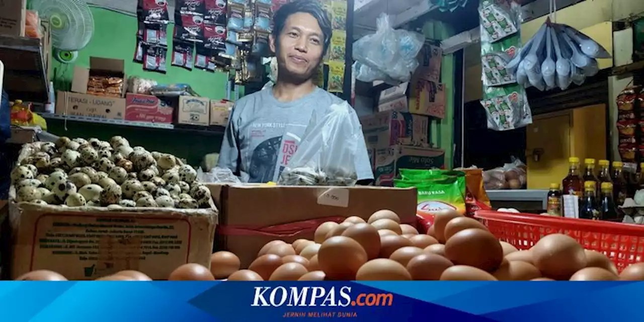 Pedagang Pasar Slipi: Pembeli Kaget Harga Telur Ayam Kini Rp 32.000 Per Kg