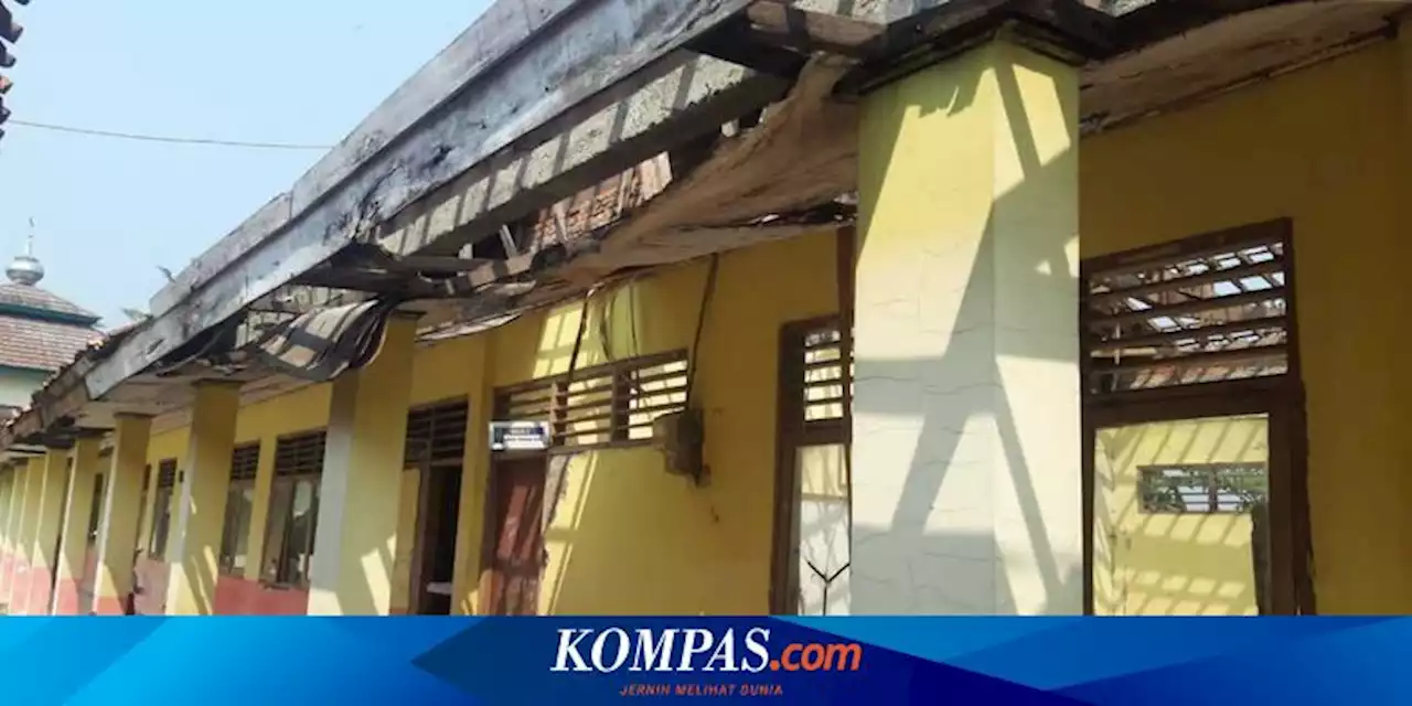 Ruang Kelas Rusak, Siswa SDN Mekarmulya III Karawang Belajar di Lantai