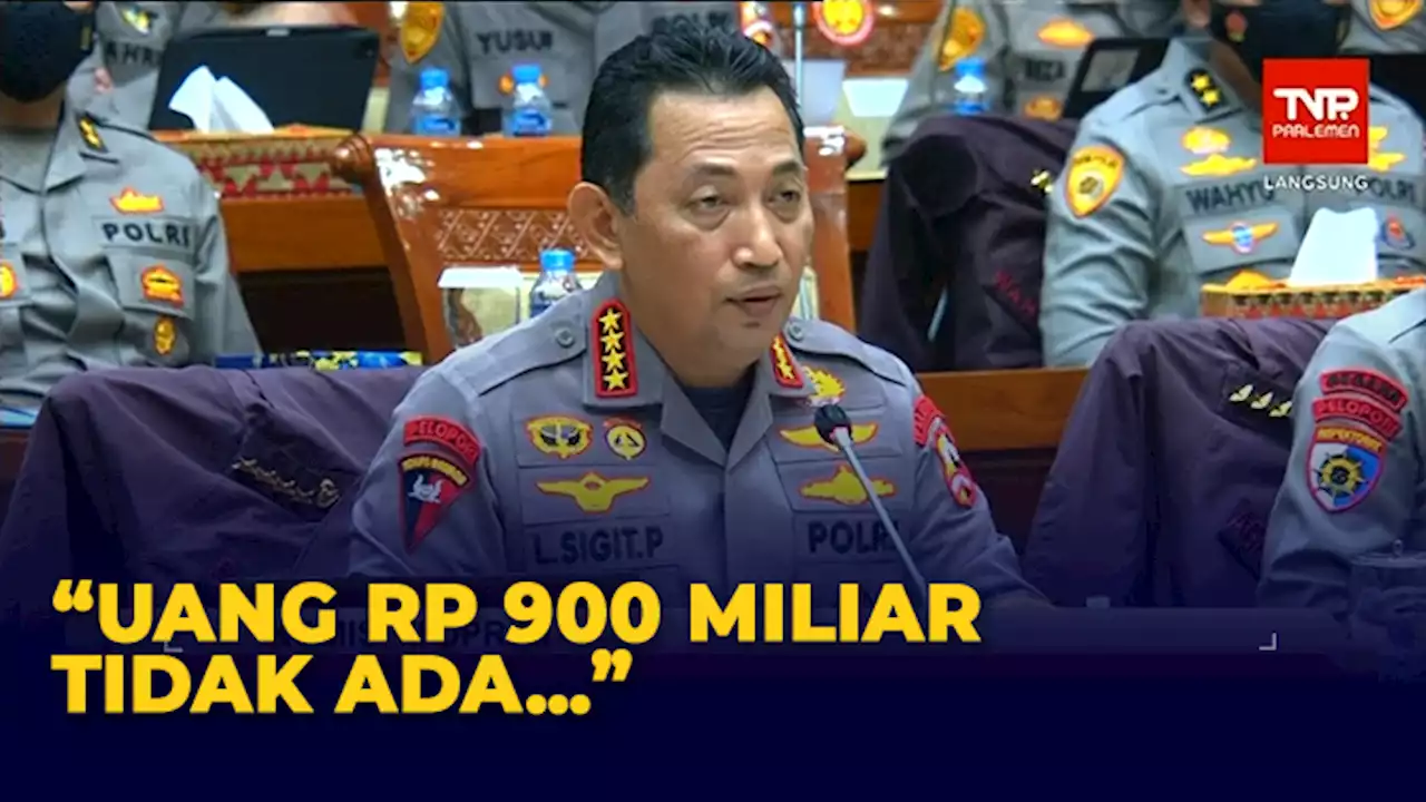 Kapolri Bantah Isu Uang Rp 900 Miliar di Rumah Ferdy Sambo: Tidak Ada!