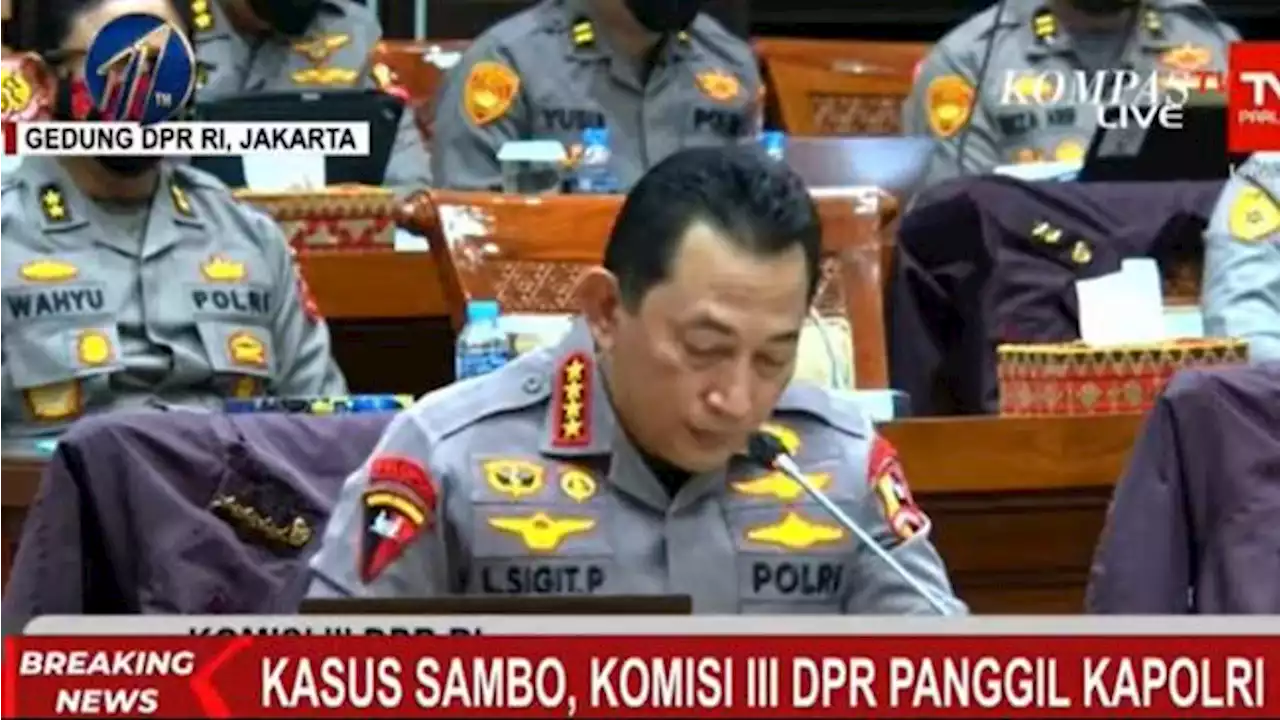 Kapolri Ungkap Alasan Bharada E Ubah Kesaksian: Ferdy Sambo Tak Tepati Janji