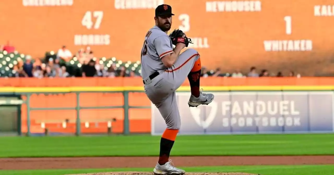 Rodón stays hot, Longoria helps Giants beat Tigers