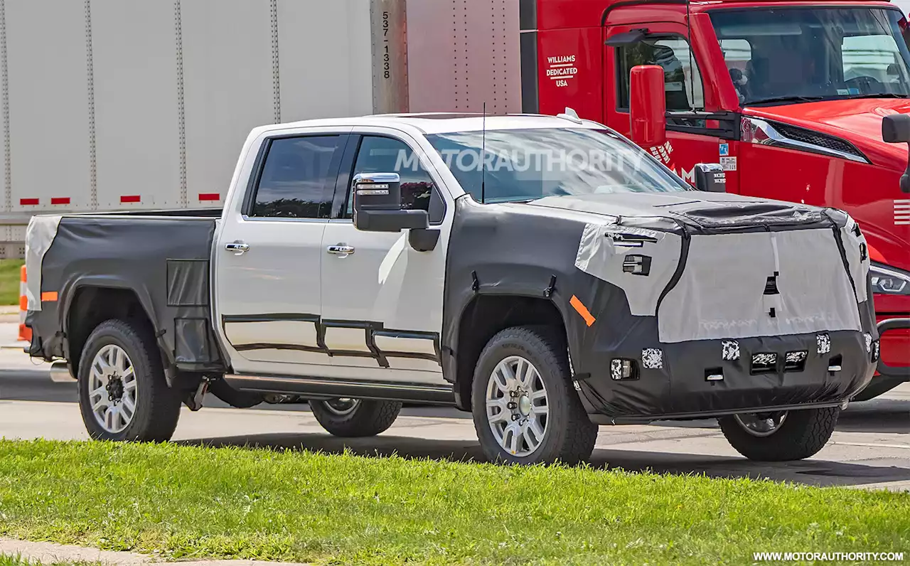 2024 Chevrolet Silverado HD spy shots: Big changes pegged for cabin