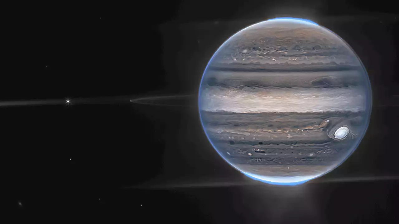 NASA's Newest Pictures of Jupiter Offer a Unique Look at Rings and Auroras