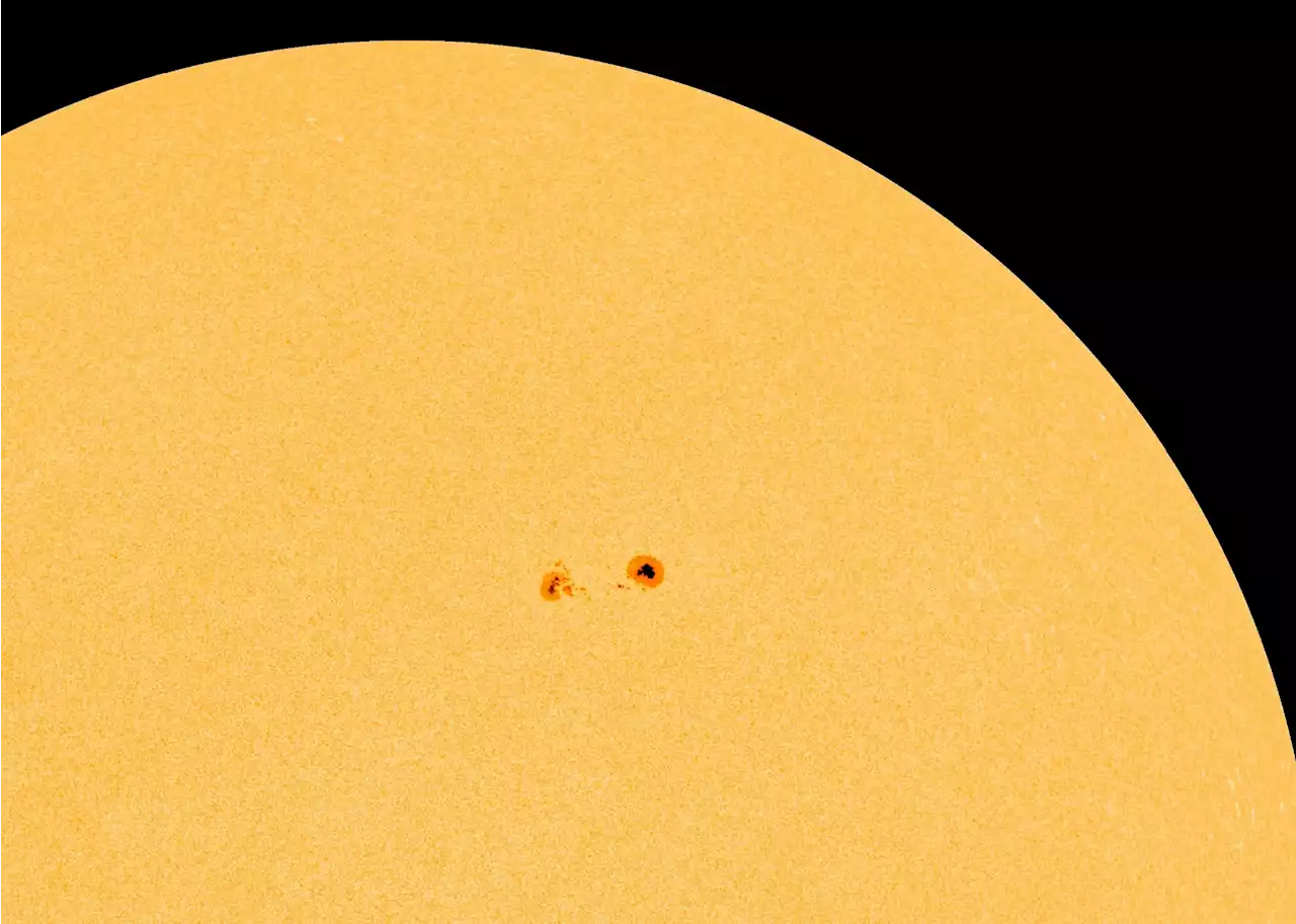 Vast sunspot has grown 10 times in size in just 48 hours