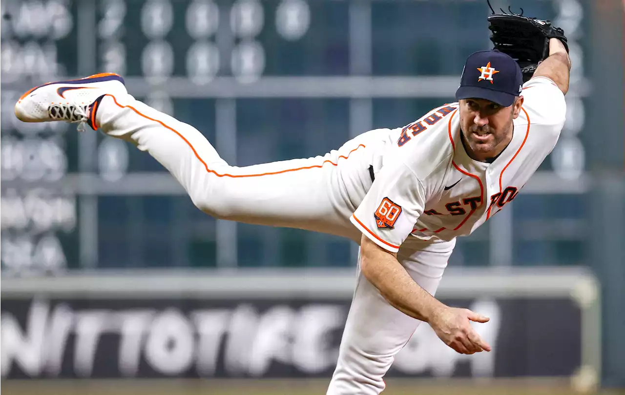 Justin Verlander pulled after six no-hit innings in Astros’ win over Twins