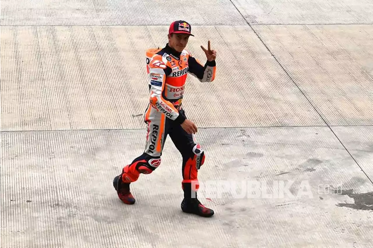 Honda Berharap Marc Marquez dalam Kondisi Fit di Misano Bulan Depan |Republika Online