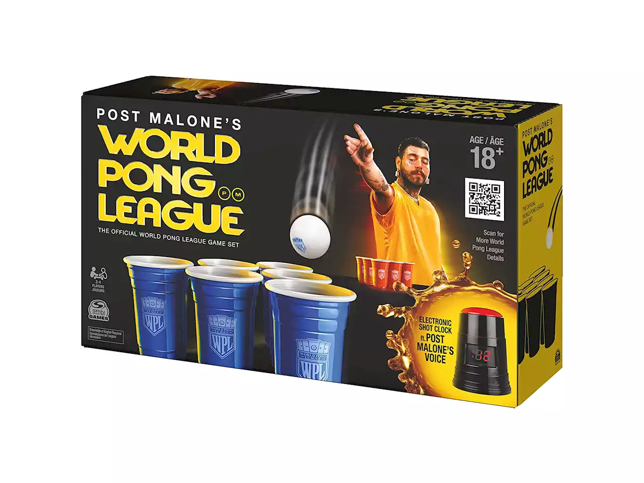 From Beerbongs to Beer Pong, Post Malone Launches New Drinking Game