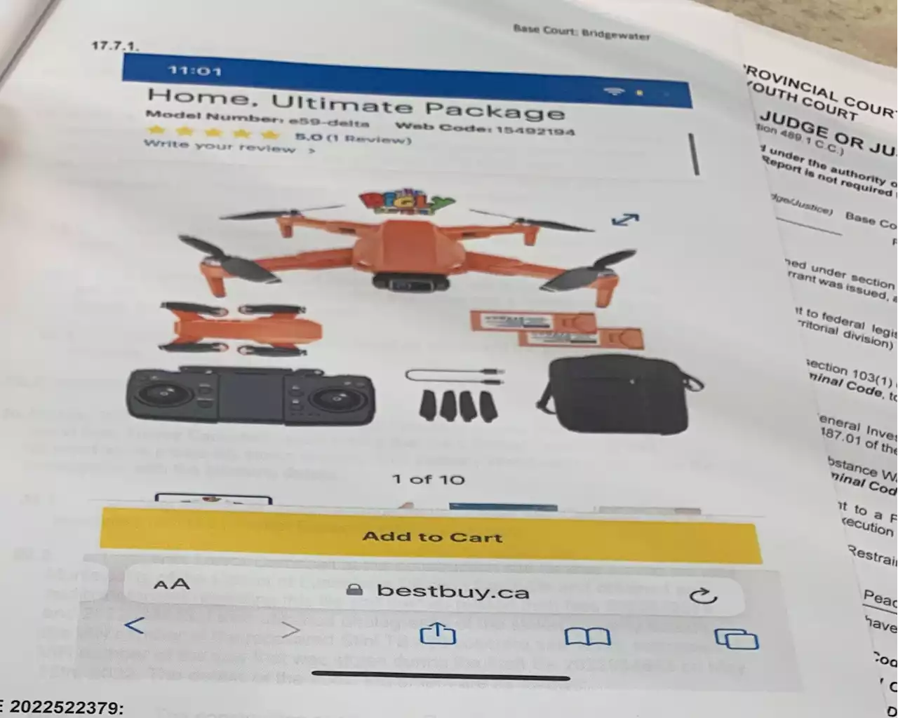 Drone pilot charged in string of Nova Scotia tool thefts: 'I have a history' | SaltWire