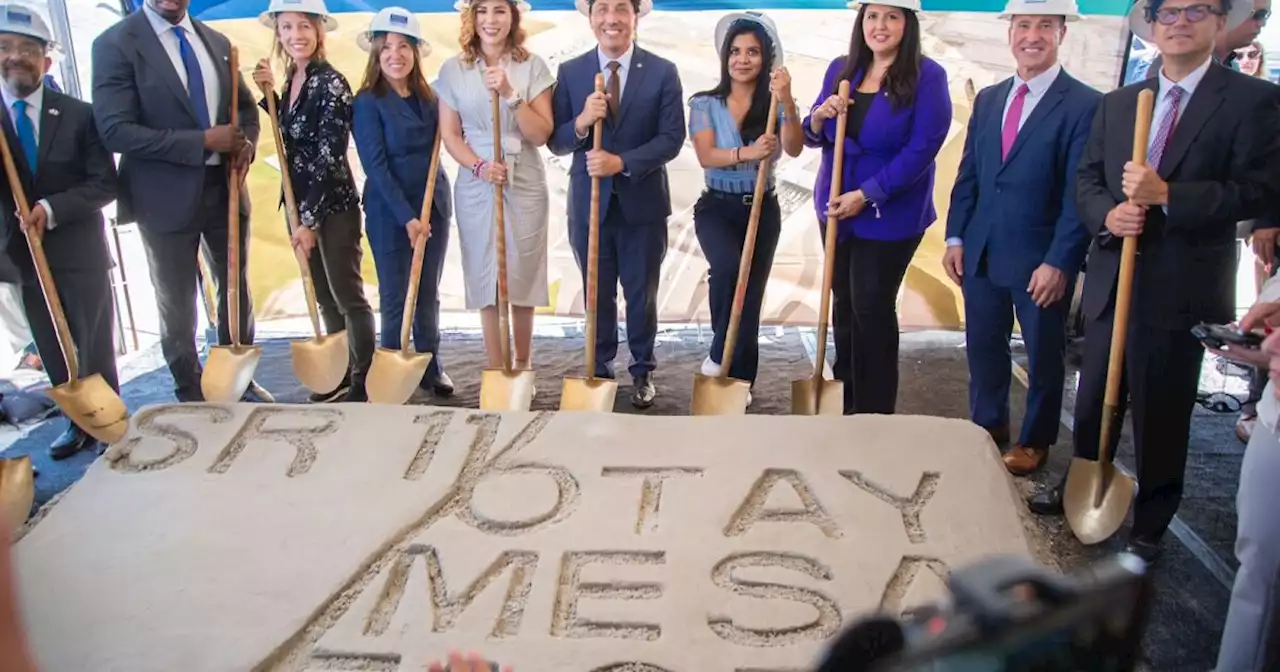 California, Mexico celebrate groundbreaking of the new border crossing in Otay Mesa