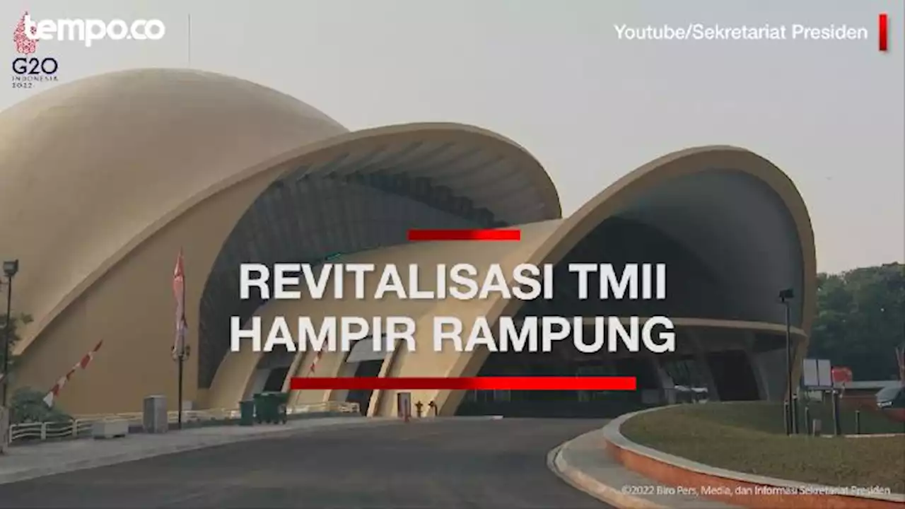 Revitalisasi TMII Hampir Rampung, Jokowi Minta Tiket Tak Terlalu Mahal