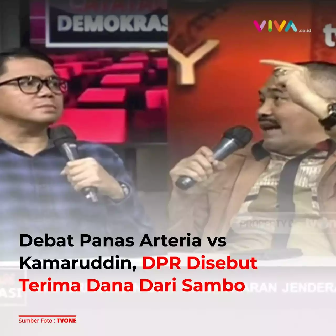 Debat Panas Arteria vs Kamaruddin, DPR Disebut Terima Dana Dari Sambo