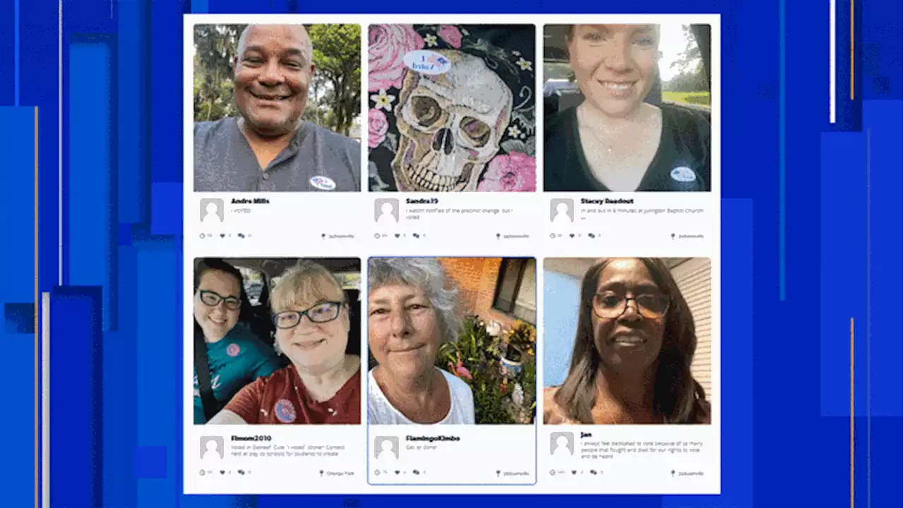 SnapJAX users share photos of ‘I Voted’ stickers 📸🗳️