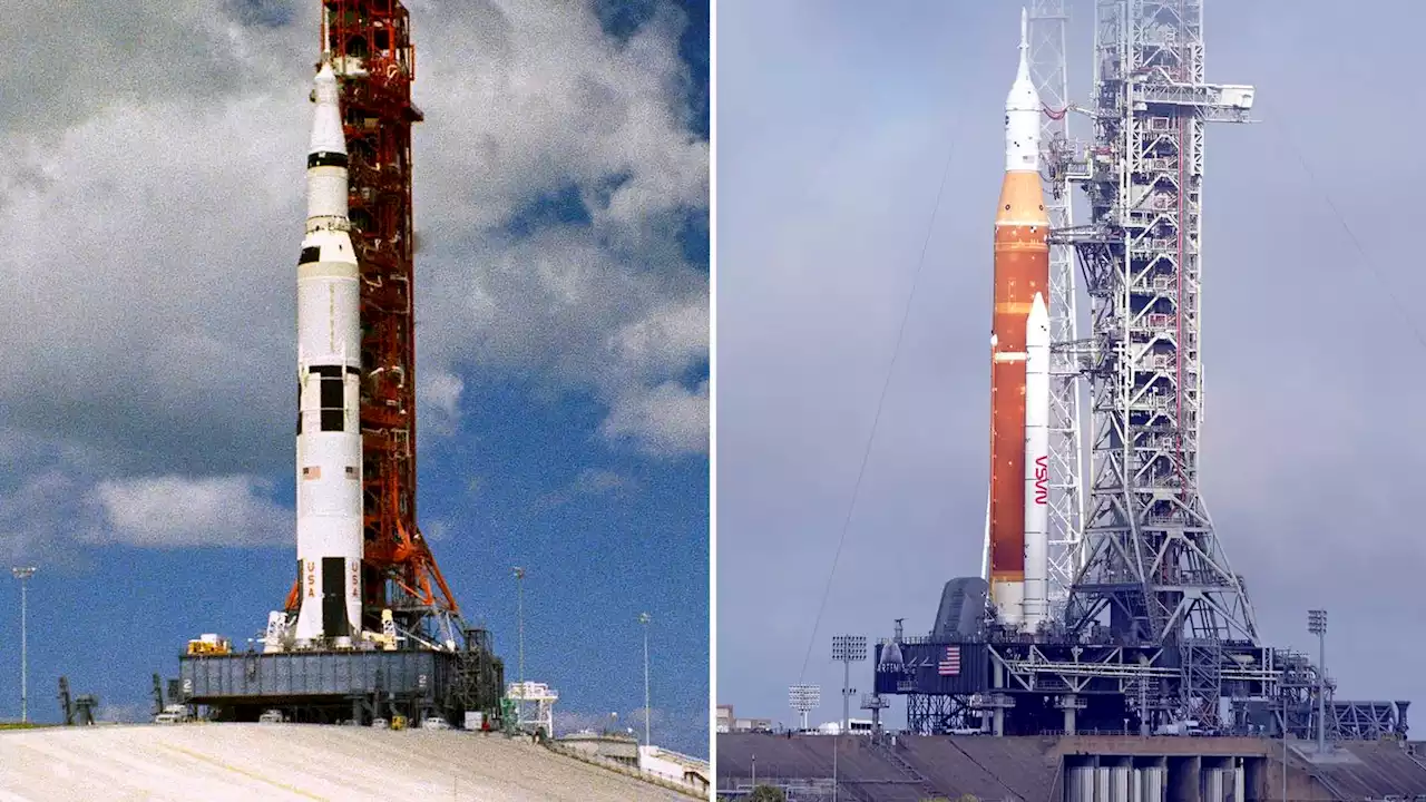 EXPLAINER: NASA tests new moon rocket, 50 years after Apollo