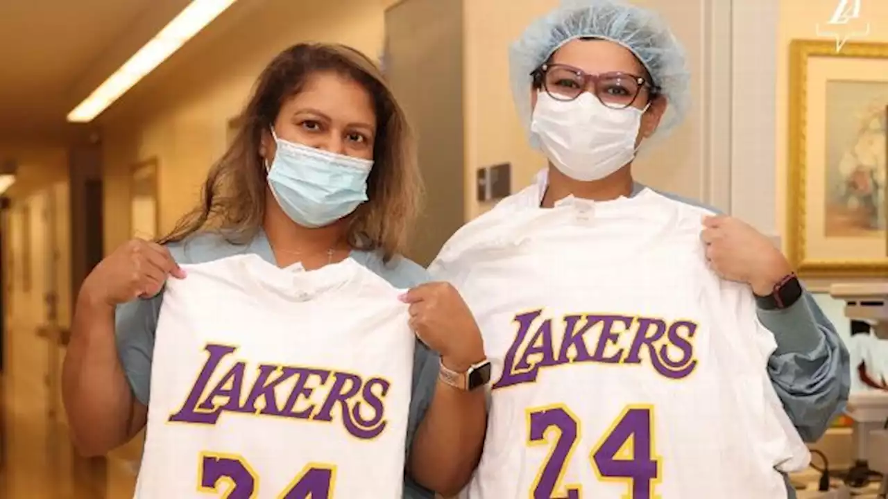 Celebrating Mamba Day, Los Angeles Lakers send gifts to babies born on Kobe Bryant's birthday