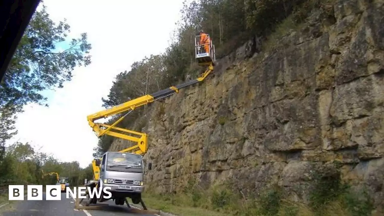 A170 Sutton Bank: Steep road to shut for maintenance work