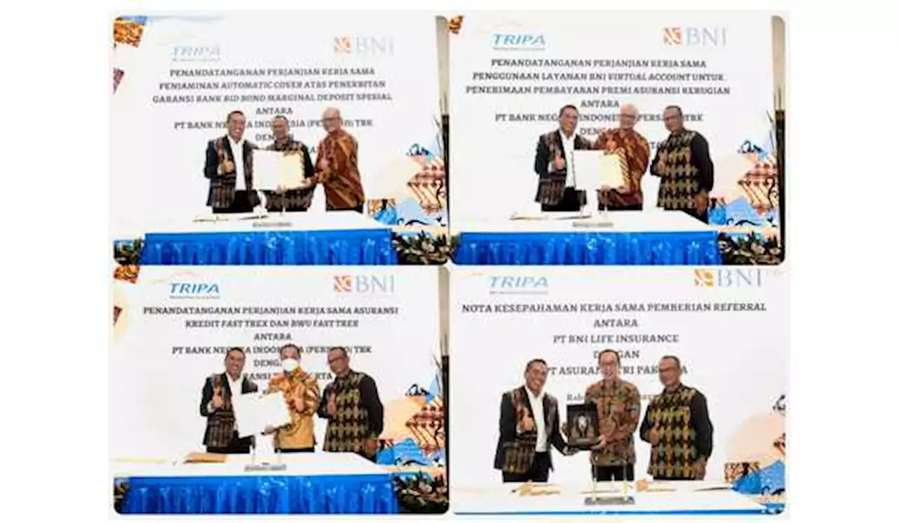 Asuransi Tri Pakarta, BNI, BNI Life Sinergi Perkuat Bisnis